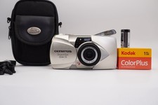 Olympus Stylus Epic Zoom 115 QD 35mm Point Shoot Film Camera Film Mju II Tested