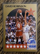 David Robinson Rookie Spurs 1990-91 NBA Hoops #24 All-Star NBA Champion HOF RC