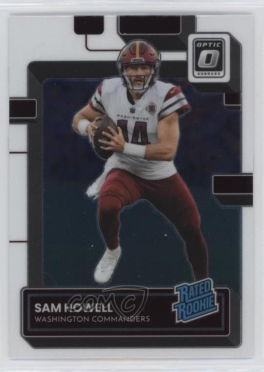 2022 Panini Donruss Optic Rated Rookie Sam Howell #205 13sa