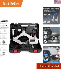 Electric Car Jack 3 Ton With Remote Led - Ultimate Tire Changing Solution