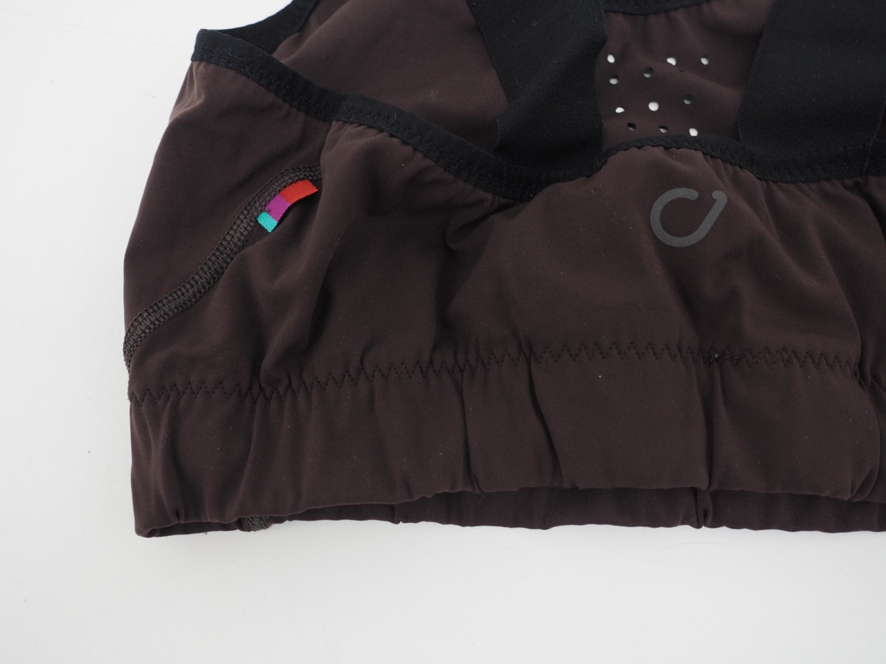 Velocio Luxe Women's Cycling Unpadded Sports Bra Size Medium Coffee Colr