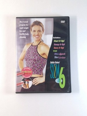 Debbie Siebers Slim in 6 Six Week Program 2 Disc DVD Set Workout Fitness