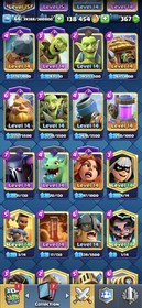 CR 66 LVL | 53 MAXED CARDS | 11K+ Trophies | 130K+ GOLD | 110 Emotes | CHEAP