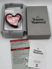 Vivienne Westwood Electronic Gas Lighter Heart Red 2025 Valentine New With Box