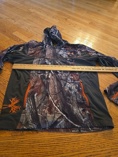 Under Armour Ridge Reaper Early Season 1/2-Zip Hoody Realtree Large - Picture 8 of 9