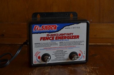 Fi-Shock SS-525CS Animal Containment System Light Duty Fence Energizer