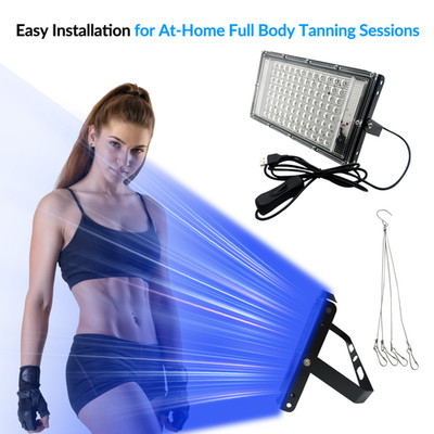 96 Light Diodes, 460 Wavelength, Ultraviolet Tanning Lamp Skin Care Product 