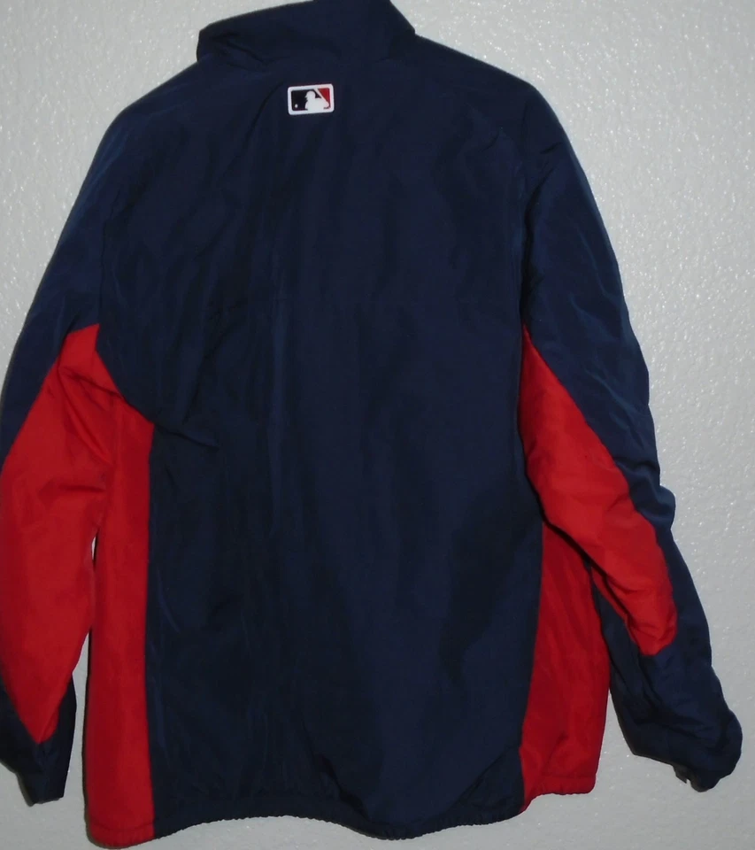 CHAQUETA MAJESTIC BOSTON RED SOX Auténtica MLB Softshell Base Térmica Dugout 2XL Foto 2 de 3