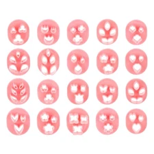 20pcs Christmas Polymer Clay Cutters, Polymer Clay Molds Tools Earring Making...