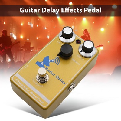 MOSKYAUDIO Guitar Delay Effects Pedal Analog-Digital Hybrid Delay True BBD QYJS
