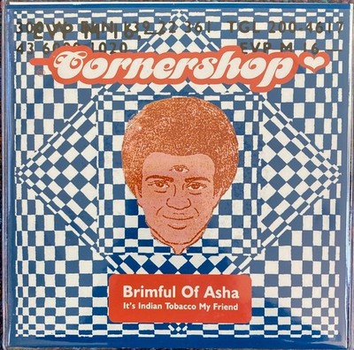 CORNERSHOP:Brimful of Asha 1997 Promo 7'' - red transparent