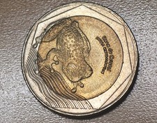 2015 Colombia 500 Pesos Bimetallic Glass Frog