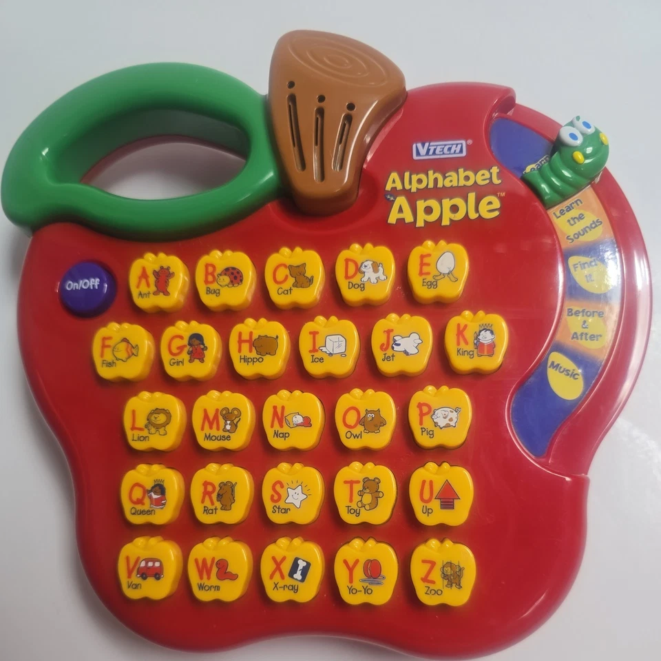 VTech talking learning alphabet apple works great - Image 2 of 4