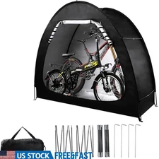 Portable Waterproof Bicycle Storage Tent Easy Setup UV Protection Outdoor Shed