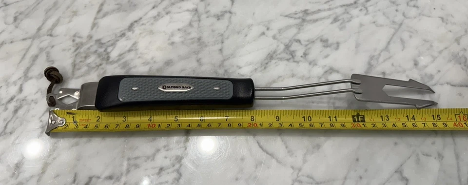 Parrilla de barbacoa de acero inoxidable marca Diamond Back vintage de los años 90 - Usada en excelente estado Foto 4 de 4