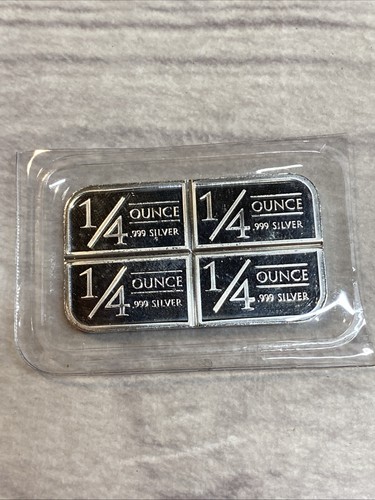 1 oncia .999 argento fine art bar diligenza 1/4 barra divisibile carrozza palco - Foto 2 di 2