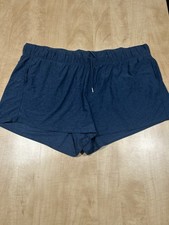 Womens Plus Athletic Works XXXL 22 Core Running Short Moisture Wicking Blue
