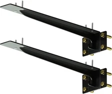 14" Heavy Duty Shelf Brackets (Set of 2) - 1500 lbs Capacity, 14 Inch, 2pack 