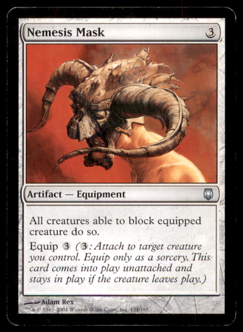 Nemesis Mask LP Light Play Darksteel MTG [5579]