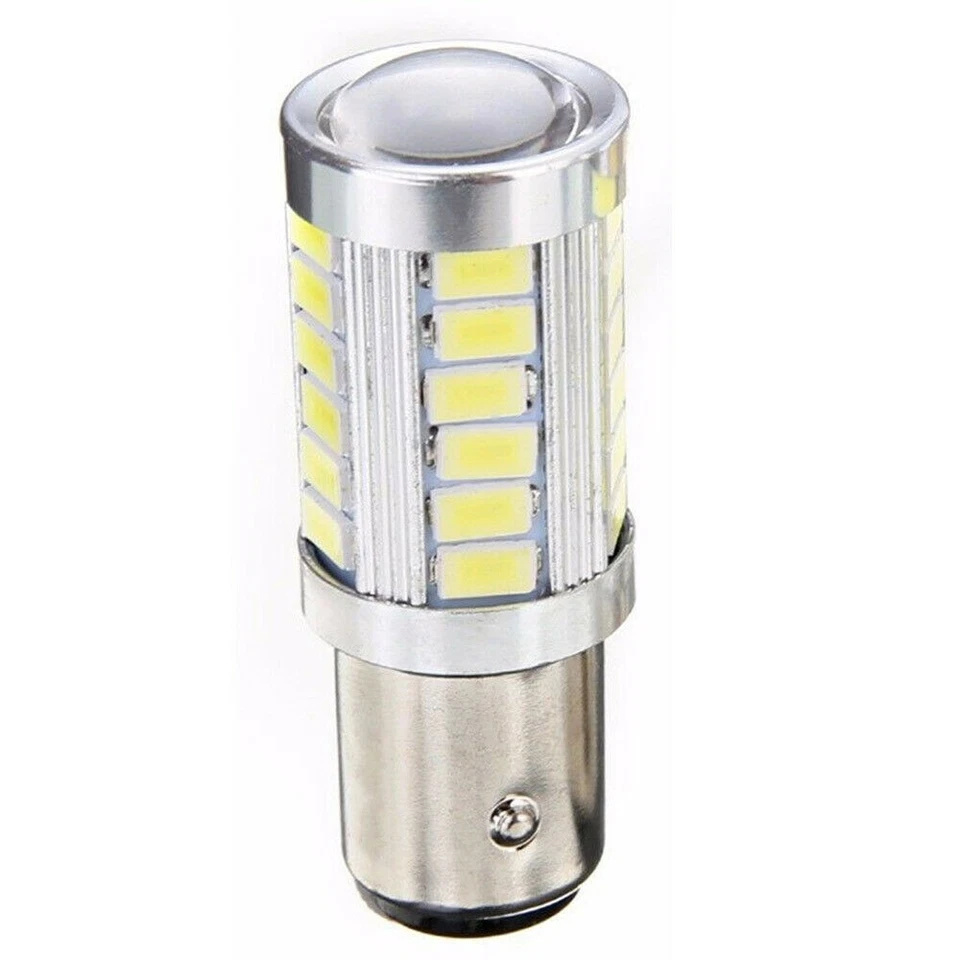 4x 1156 33SMD 5630 LED Car Turn Signal White Light Reverse Brake Light Bulb Lamp - Image 3 of 4