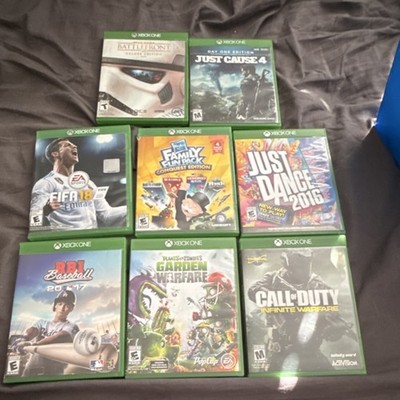 Xbox One Multiplayer Game Lot: Battlefront, Just Cause 4, FIFA 18, Just Dance