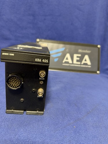 BENDIX KING KRA 405 RADAR ALTIMETER RCVR/XMTR UNIT P/N 066-1048-02
