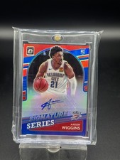 2021 Panini Donruss Optic Signature Series Aaron Wiggins Rookie Auto /25