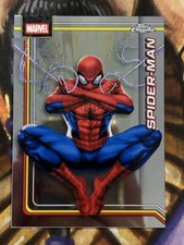 2026 Topps Chrome Marvel Spider-Man Base #163 Peter Parker - Pack Fresh 🔥