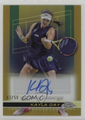 2024 Topps Chrome I Gold Refractor 2/50 Kayla Day #TCA-KDY Rookie Auto RC ux8