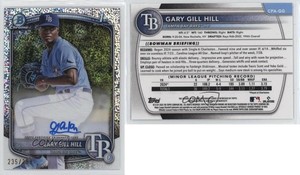 2025 Bowman Chrome Prospect Speckle Refractor /299 Gary Gill Hill #CPA-GG Auto