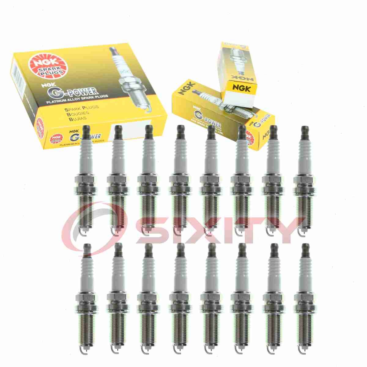 16 pc NGK G-Power Spark Plugs for 2018-2020 Jeep Grand Cherokee 6.2L V8 jl
