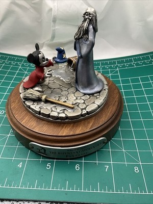 Hudson Pewter Walt Disney Fantasia  The Repentant Apprentice  Ltd. #36/2500