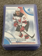2023-24 SP Blue #29 Nico Hischier - New Jersey Devils