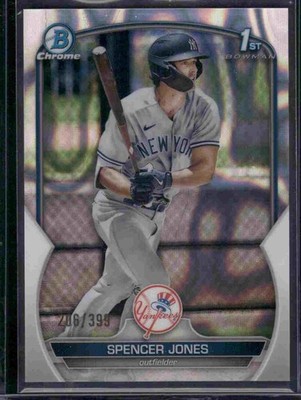 2023 Bowman Chrome Spencer Jones Atomic Refractor