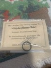 Gettysburg Museum of History Ancient Roman Ring w/ Certificate, Black — photo 1