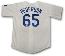 Joc Pederson Hand Signed Autographed Rookie Jersey # 65 Los Angels Dodgers XL
