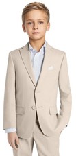 Slim Fit Suit for Boys Champagne Kids Tuxedos Suits for Boys Wedding Ring Bea...