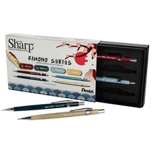 Pentel Sharp Mechanical Pencil Set Limited Edition Japanese Kimono Colors 4 Pack