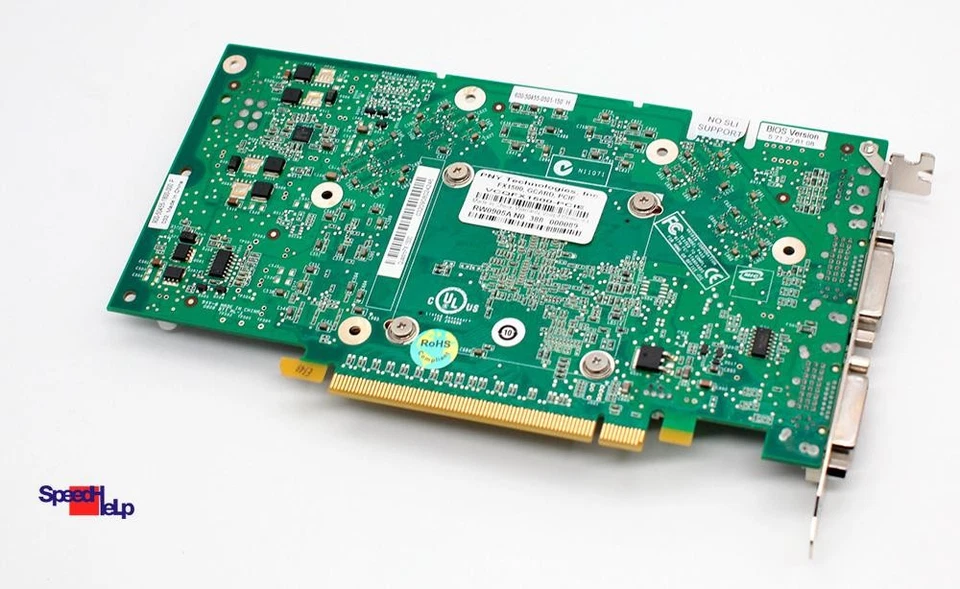 Pny Pro NVIDIA Pcie Quadro FX1500 Graphic Card 256MB Video Card Dual DVI New Ne - Image 4 of 4