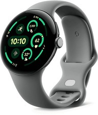 Pixel Watch 3 45mm LTE Hazel bracelet sport Hazel, État correct - Reconditionné