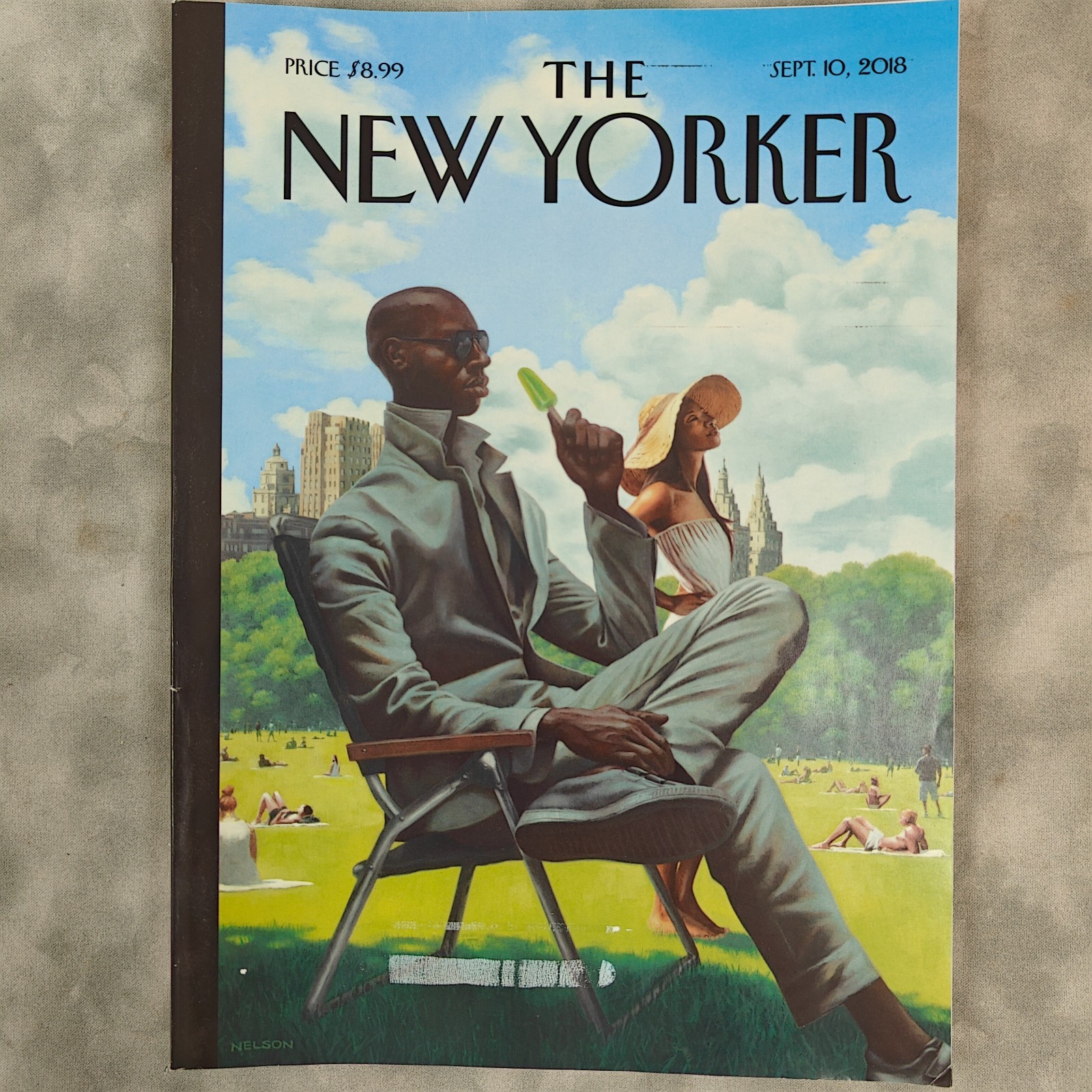The New Yorker Magazine Sept 10 2018 Style Issue Kadir Nelson Cover VG