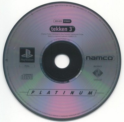 Tekken 3 - PlayStation 1 / PSX - PAL - NUR DISC!