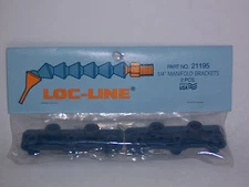 Loc-Line 1/4" Hose Modular Manifold Brackets 21195 NEW!!!