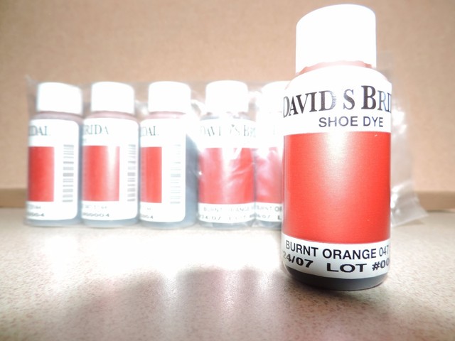 David's Bridal Shoe Sneaker Dye - Burnt Orange - 047 5144 1-Bottle Lot# 00004 | eBay
