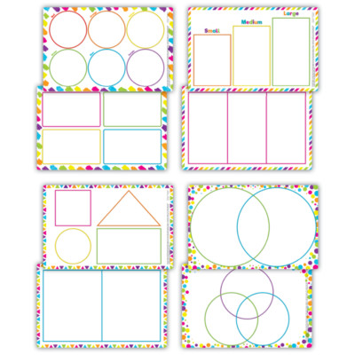 Teacher Created Resources Sorting Mats, Set of 4 (TCR 21032)