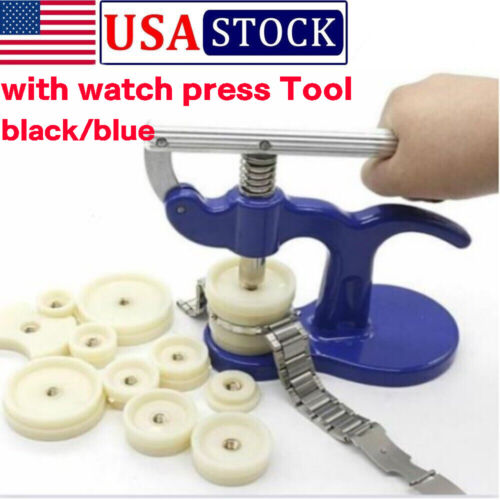 Watchmaker Tool Watch Press Set Back Case Closer Crystal Glass Fitting 18 - 50mm