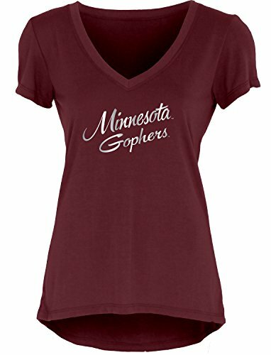 Blue 84 NCAA Minnesota Golden Gophers Women's Liquid Jersey V-Neck, Maroon, X... - Picture 1 of 1
