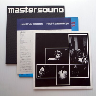 Weather Report ‎– Night Passage JAPAN MASTER SOUND 1980 NEAR MINT