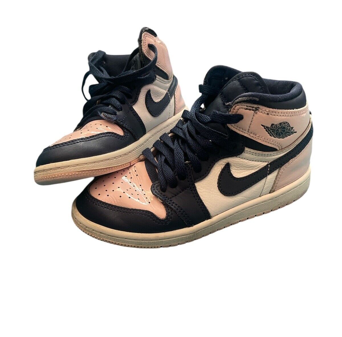 ★人気★ NIKE ★ (W) Jordan 1 Retro High OG Atmosphere Nike Air Jordan 1 Retro High OG 'Bubble Gum' Atmosphere