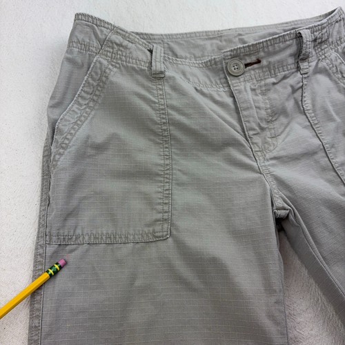 Pantalones North Face para mujer 8 algodón Ripstop caqui y2k campamento desgastado Gorpcore USADOS - Imagen 6 de 14